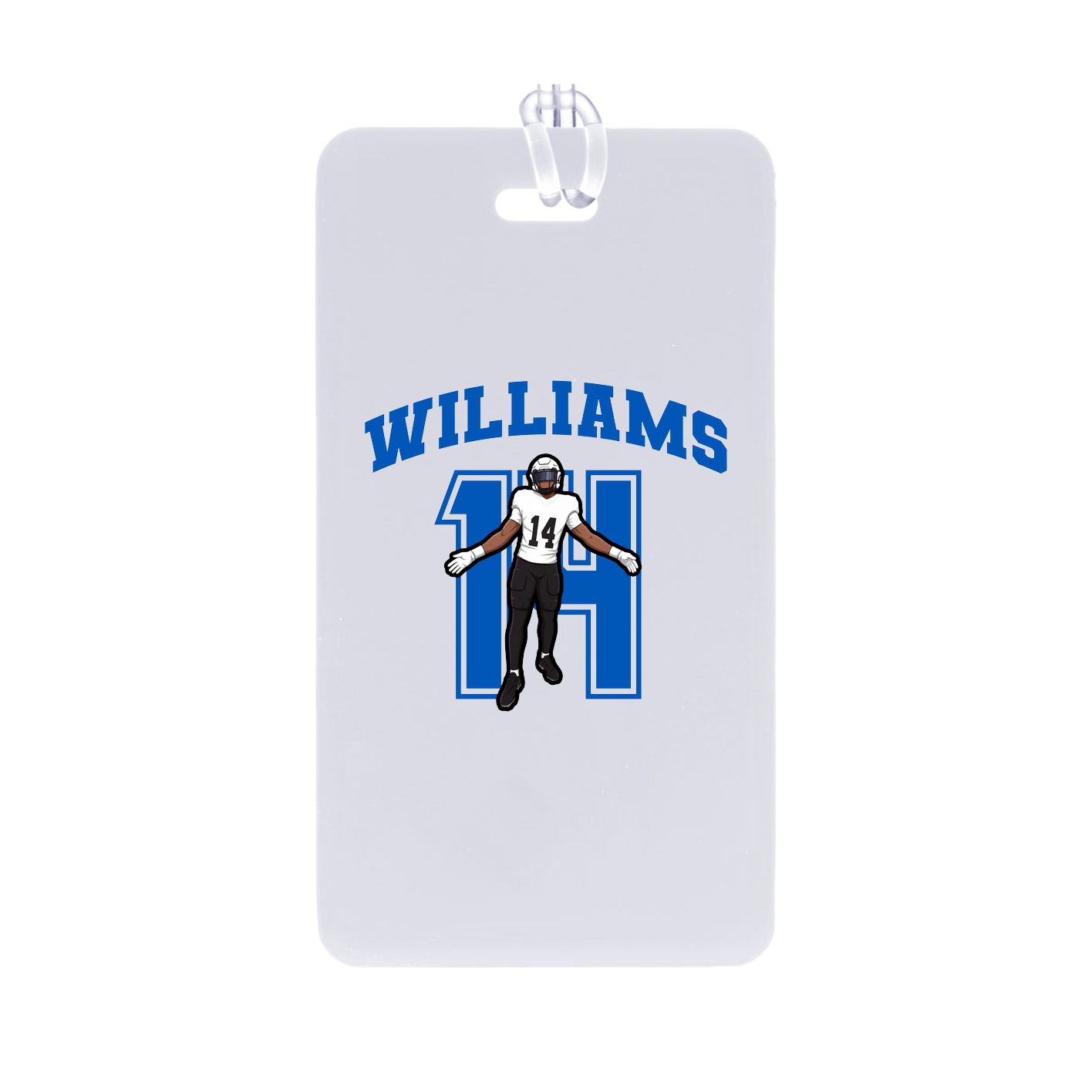 Bag Tag — Number in Classic