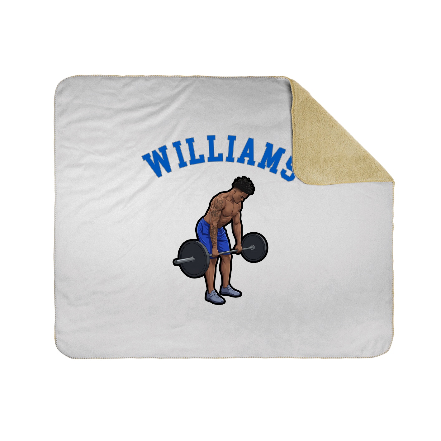 Throw Blanket — Shirsey Arch in White