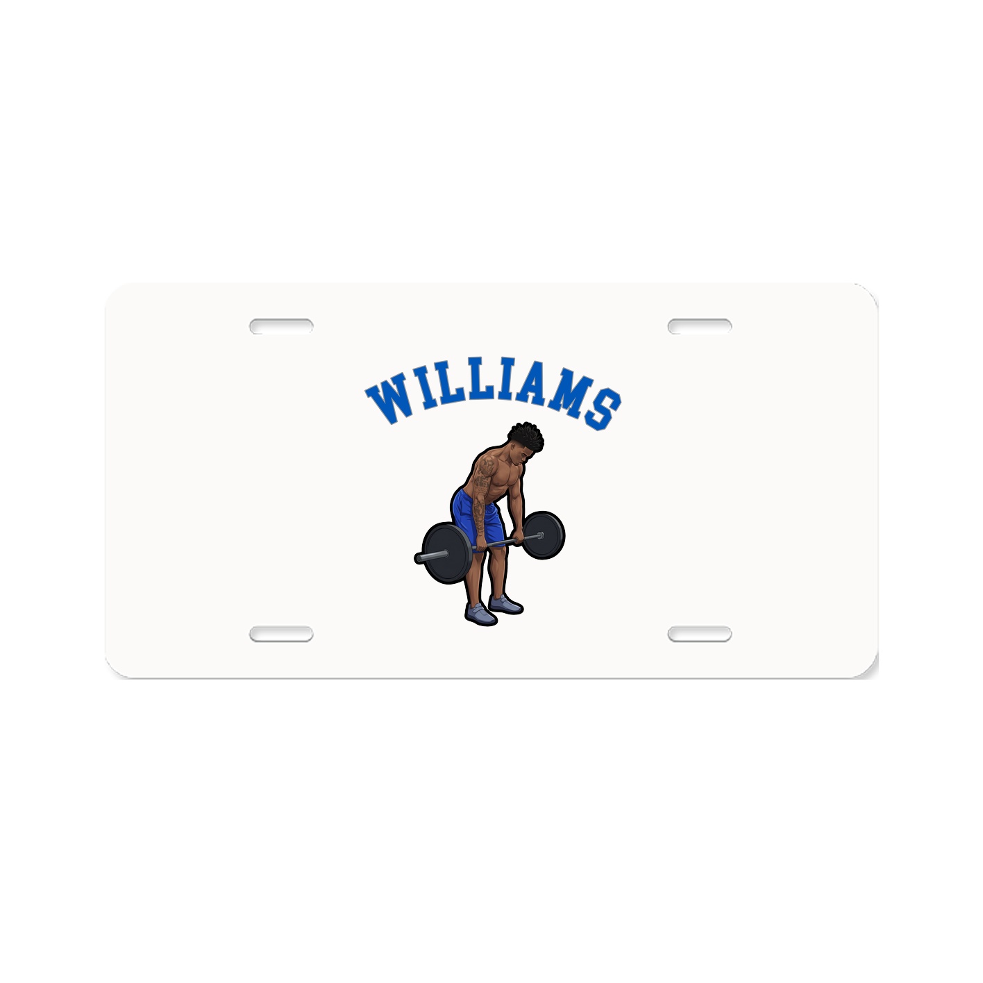 License Plate — Shirsey Arch in Classic
