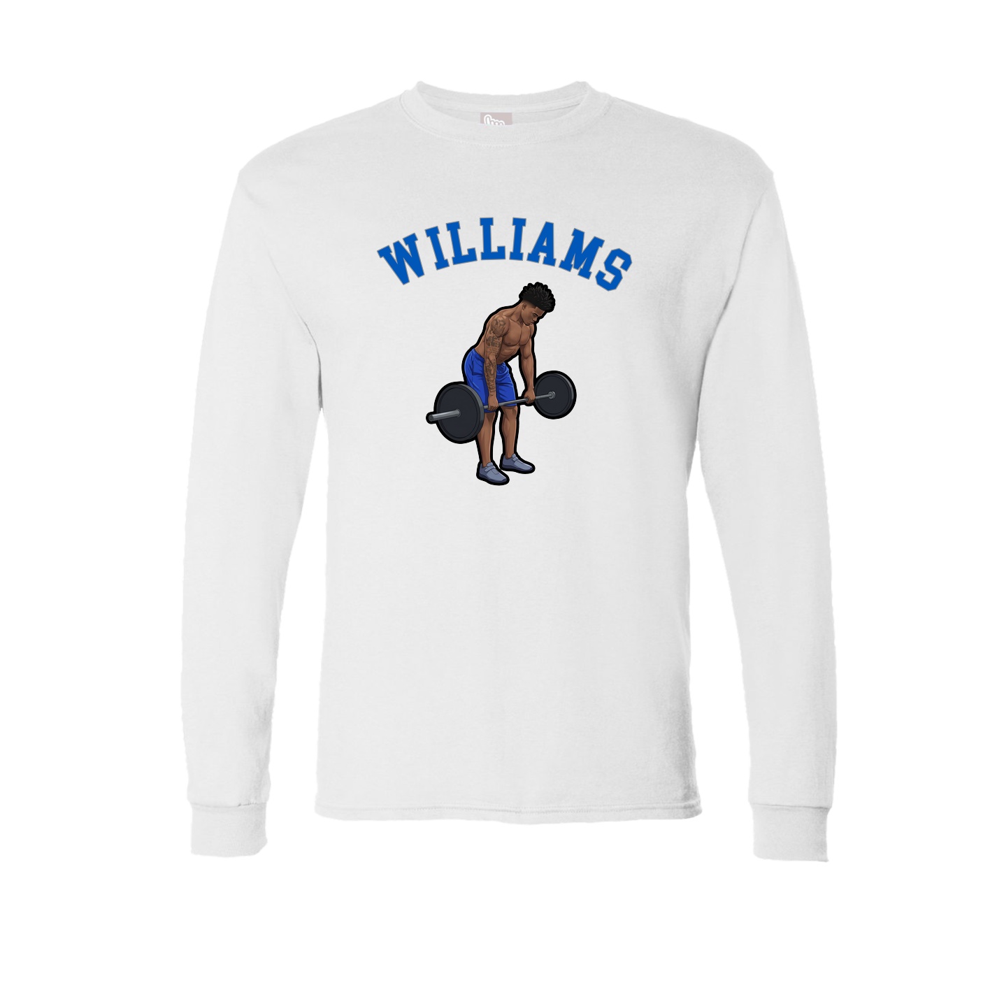 Long Sleeve Tee — Shirsey Arch in White