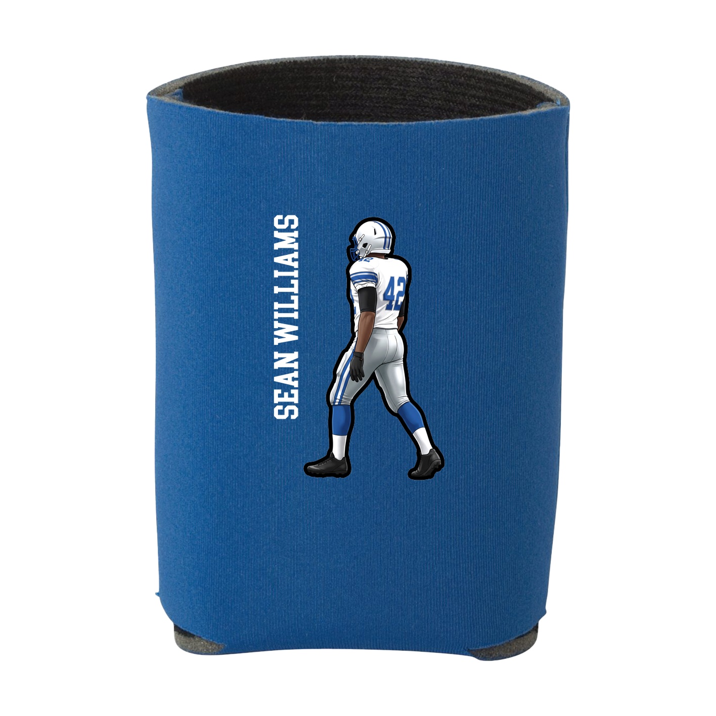 Can Holder — Name Vertical in Royal