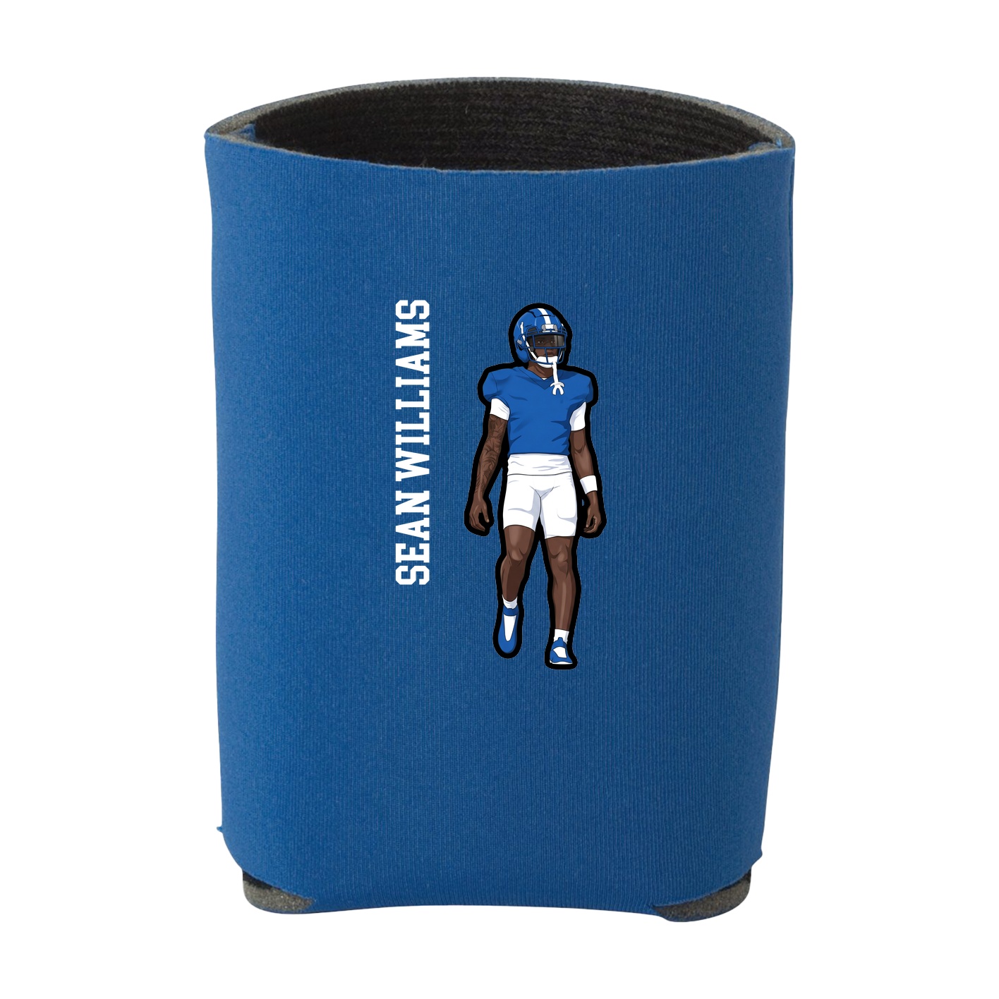 Can Holder — Name Vertical in Royal
