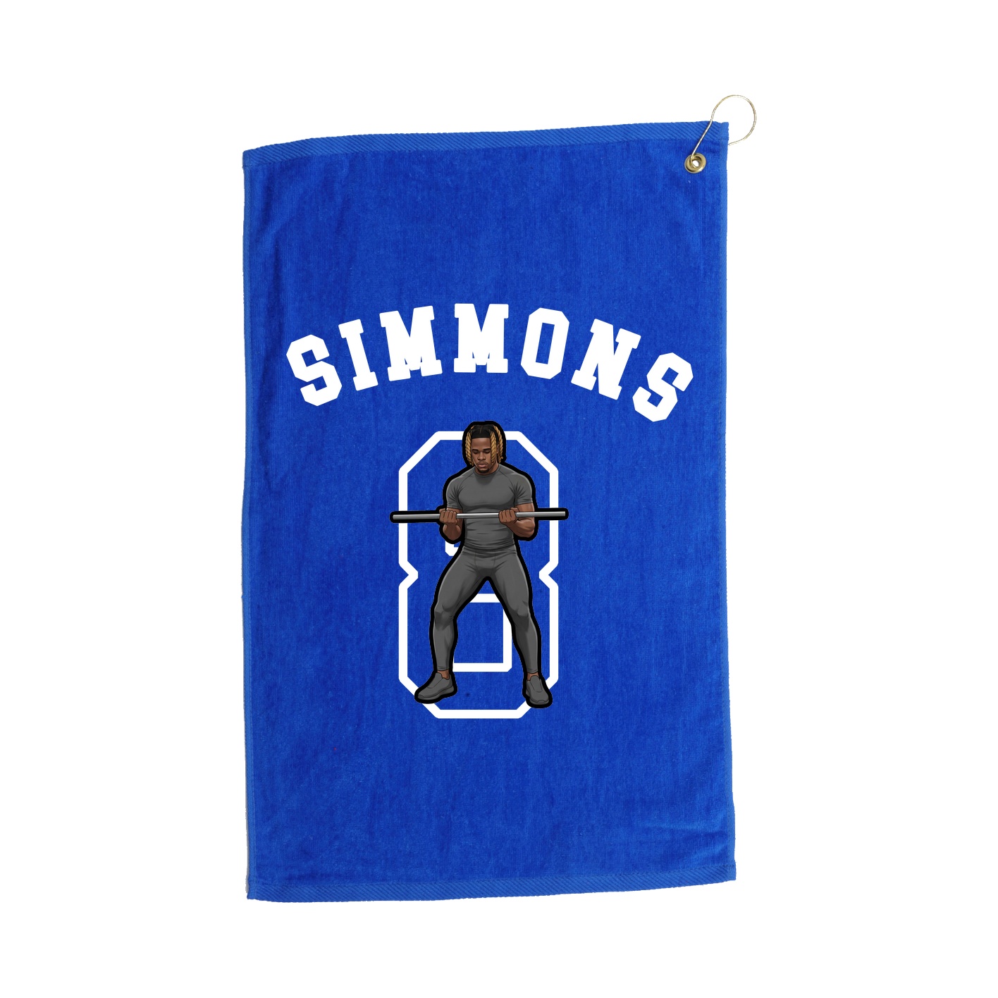 Golf Towel — Shirsey Arch in Royal