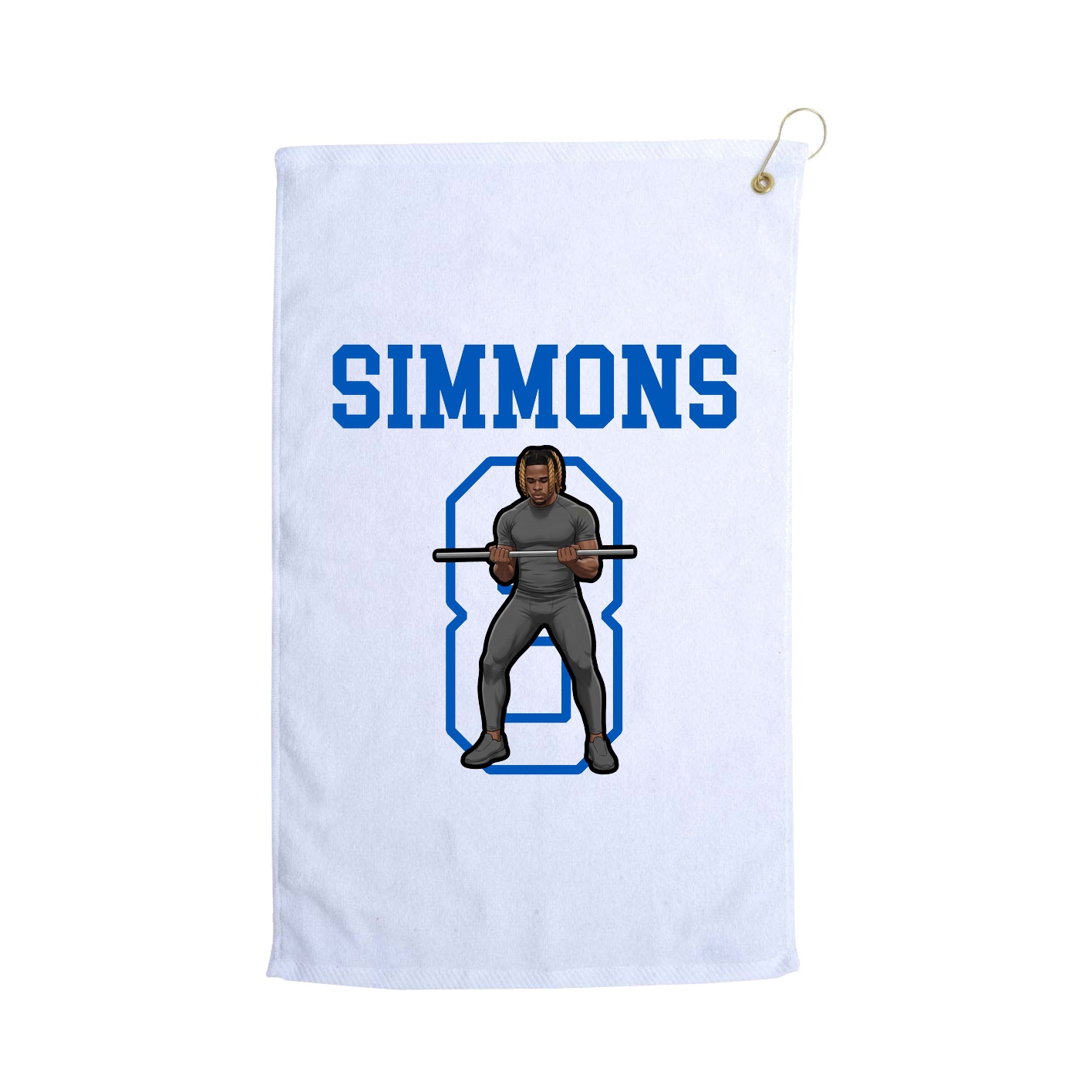 Golf Towel — Shirsey in White