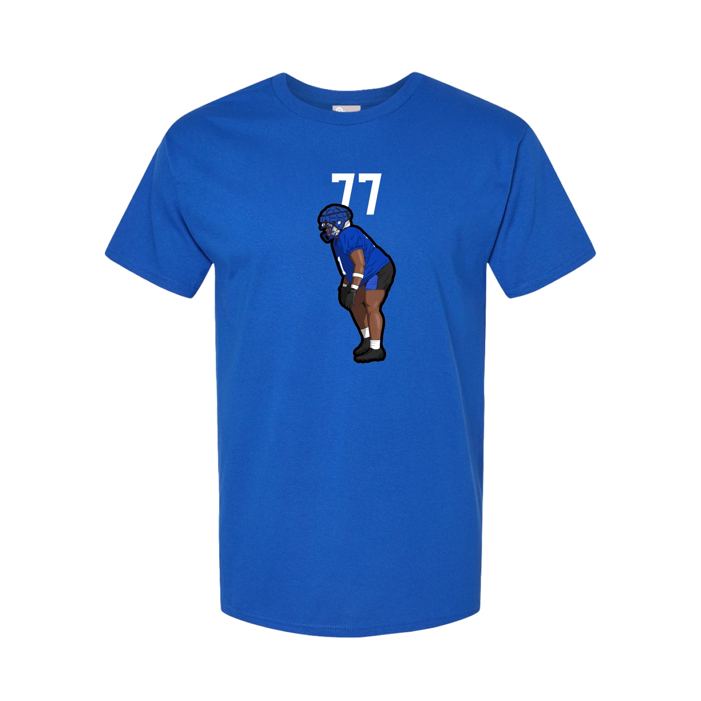 Tee — Number Top in Royal