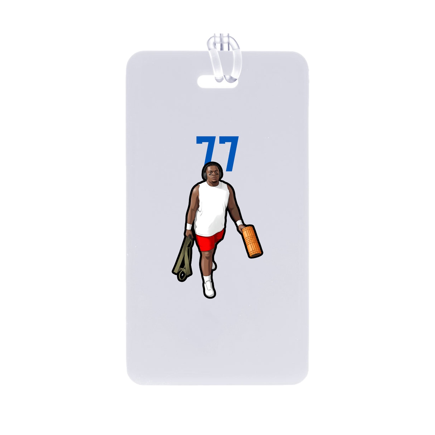 Bag Tag — Number Top in Classic