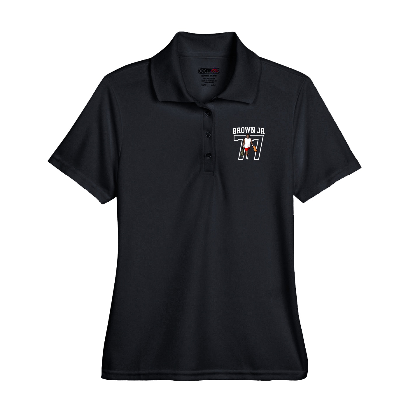 Performance Polo — Shirsey in Black