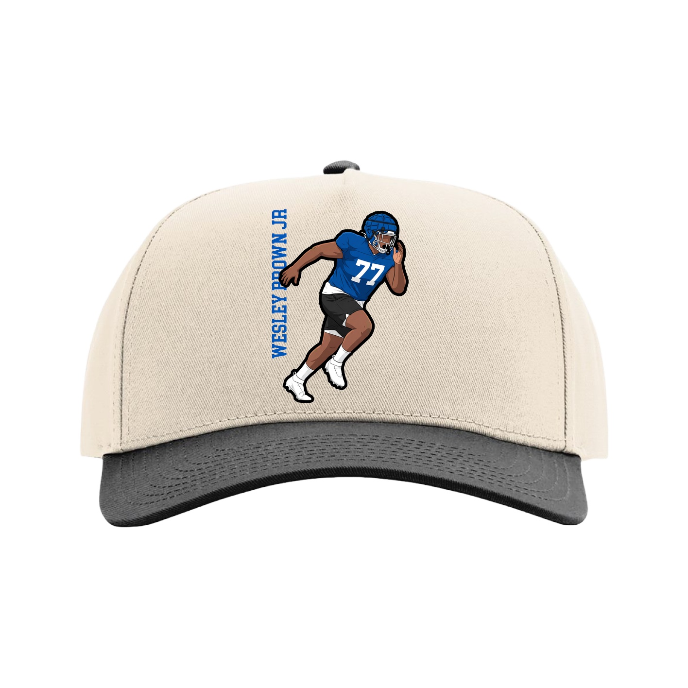 Full Fabric Five-Panel Champ Cap