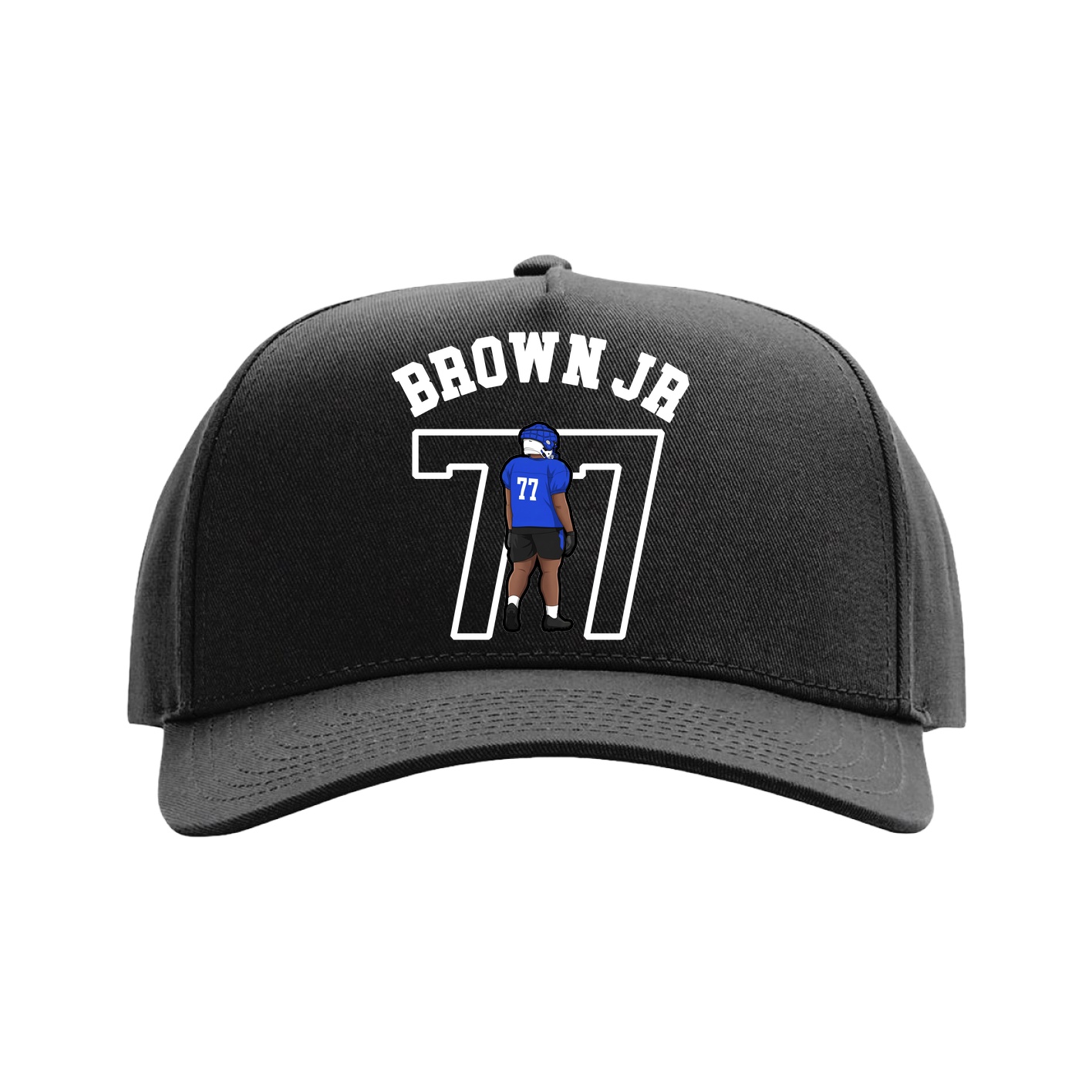 Full Fabric Five-Panel Champ Cap