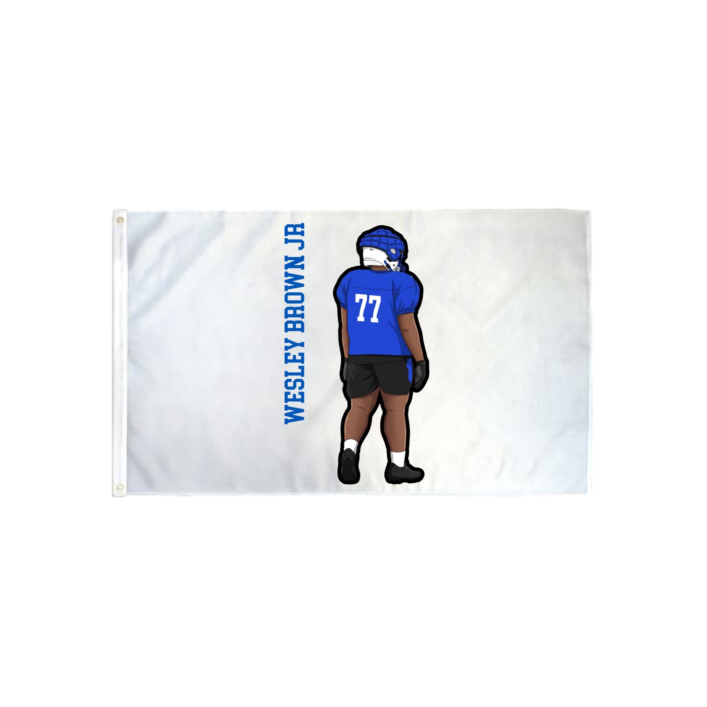 3x5 Flag — Name Vertical in Classic