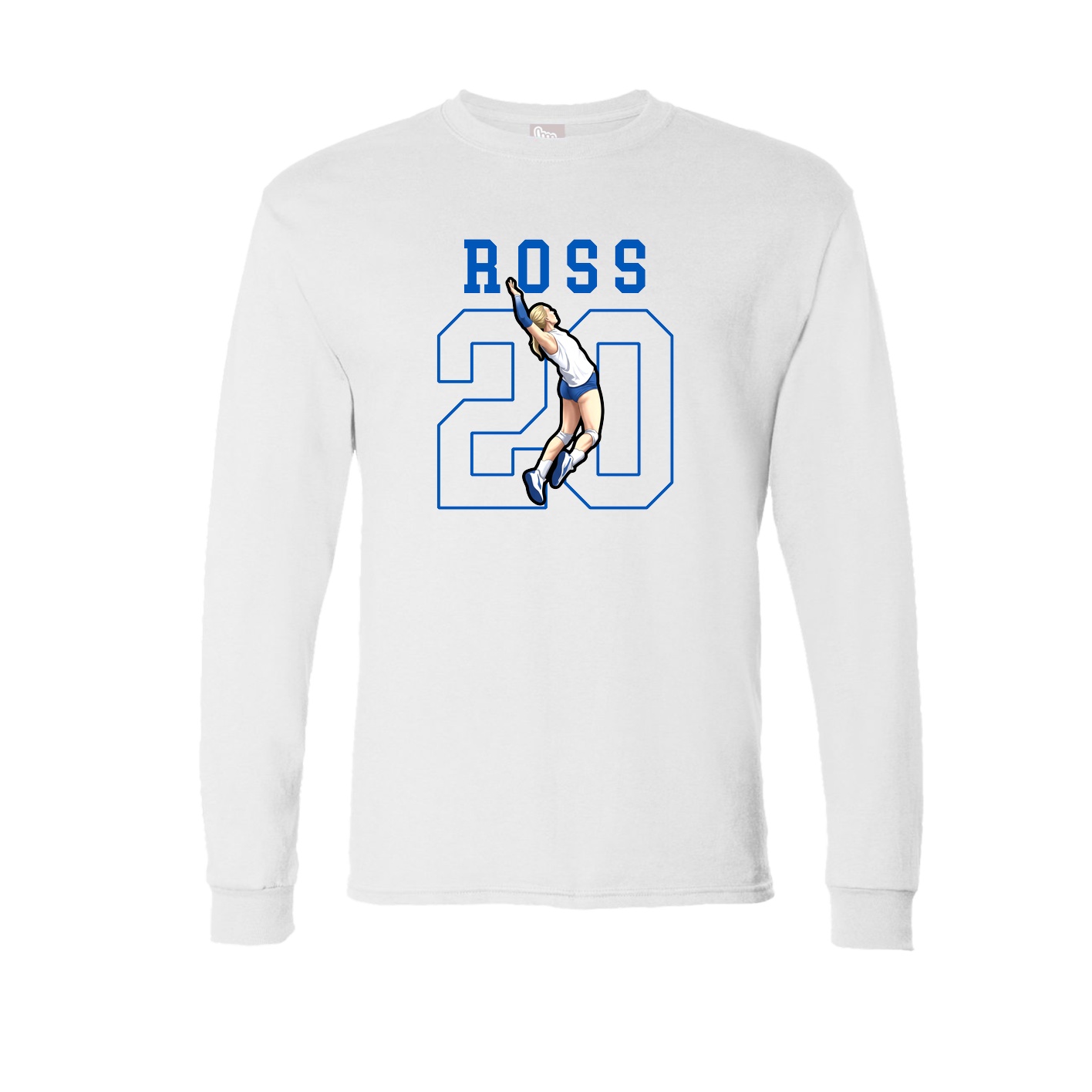 Long Sleeve Tee — Classic in White