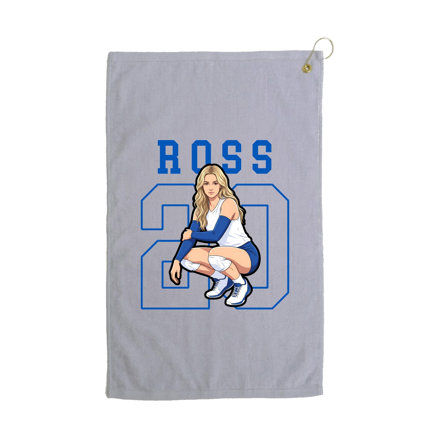 Golf Towel — Classic in Grey