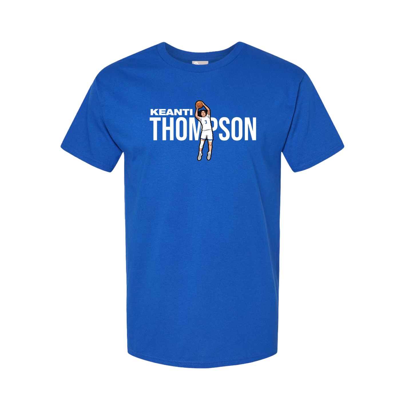 Tee — Player Name in Royal