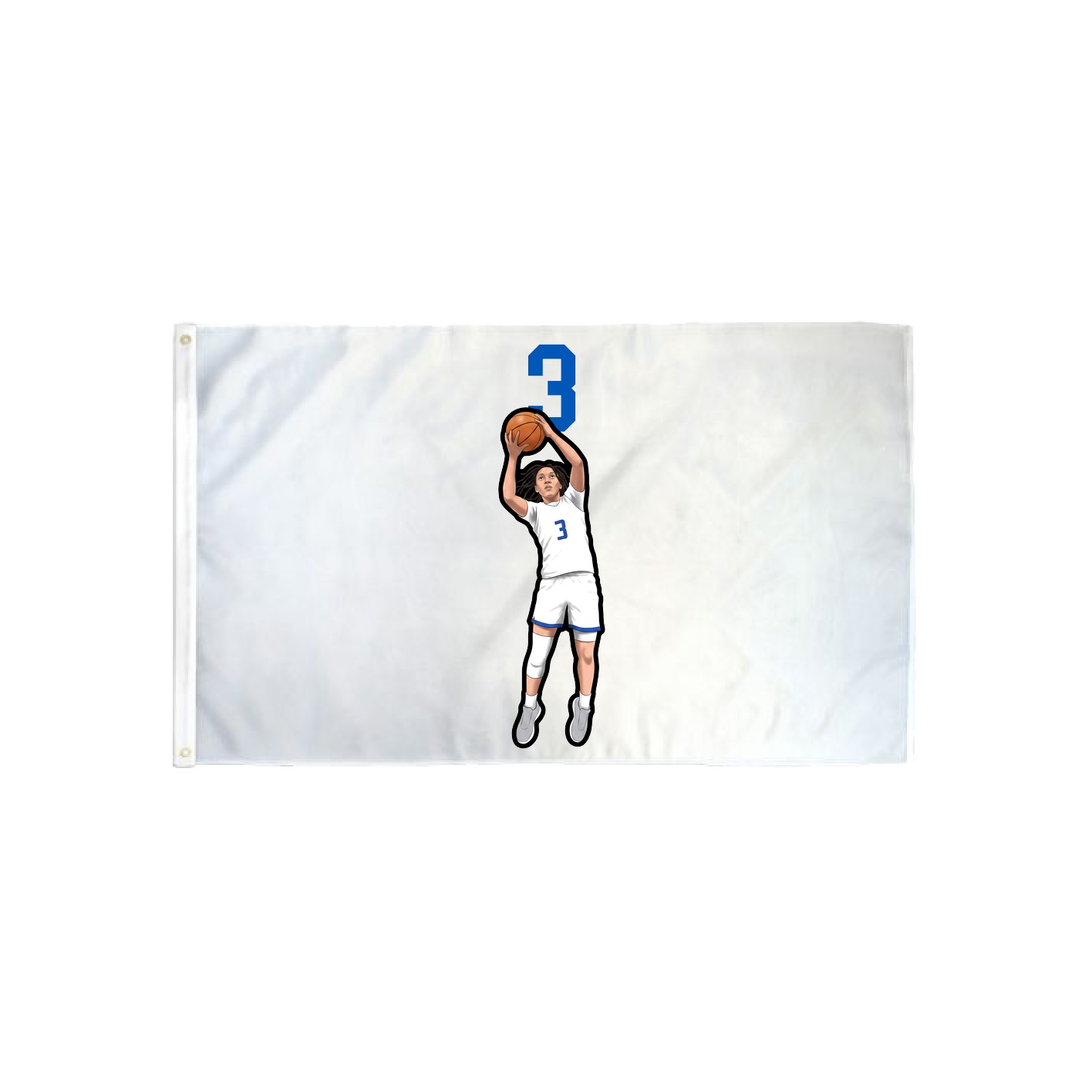 3x5 Flag — Number Top in Classic