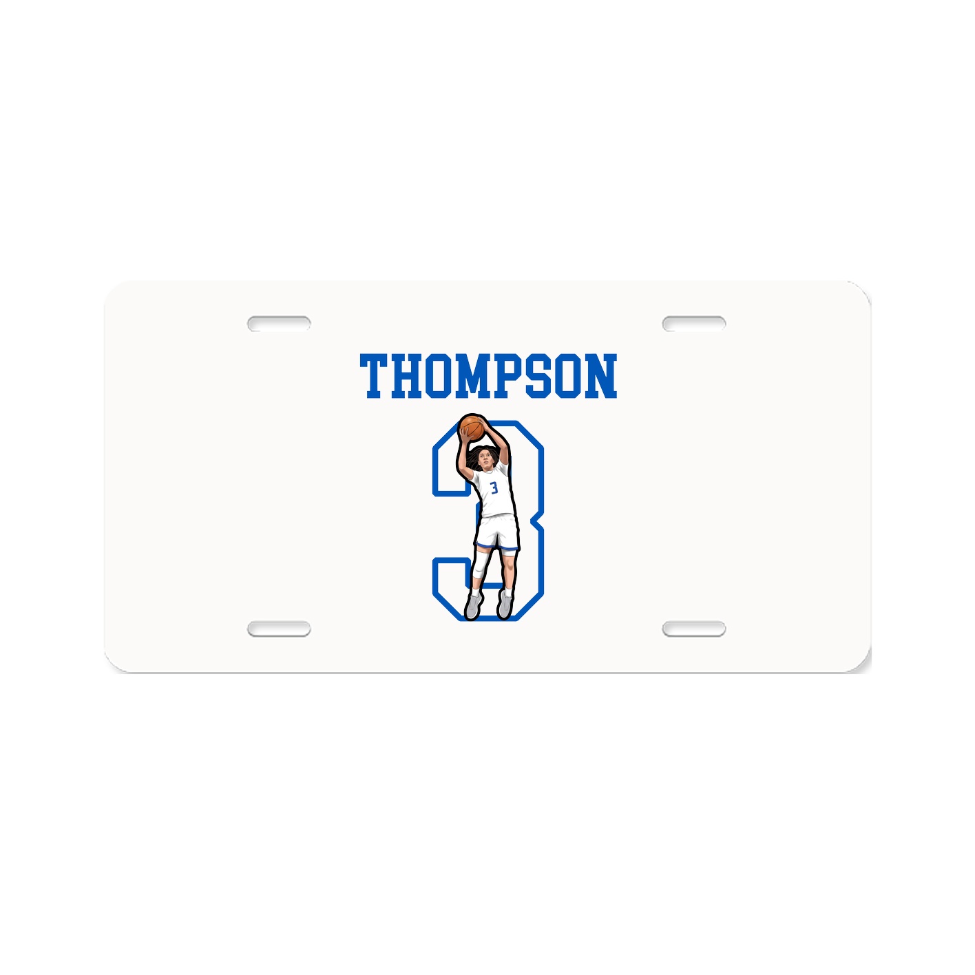 Aluminum License Plate