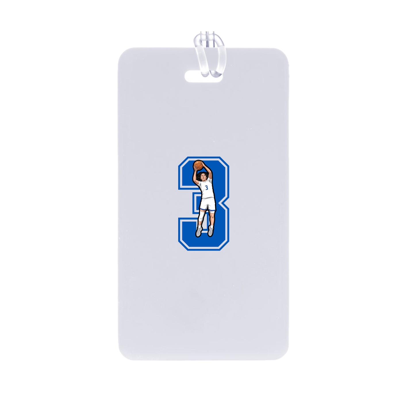 Bag Tag — Number in Classic