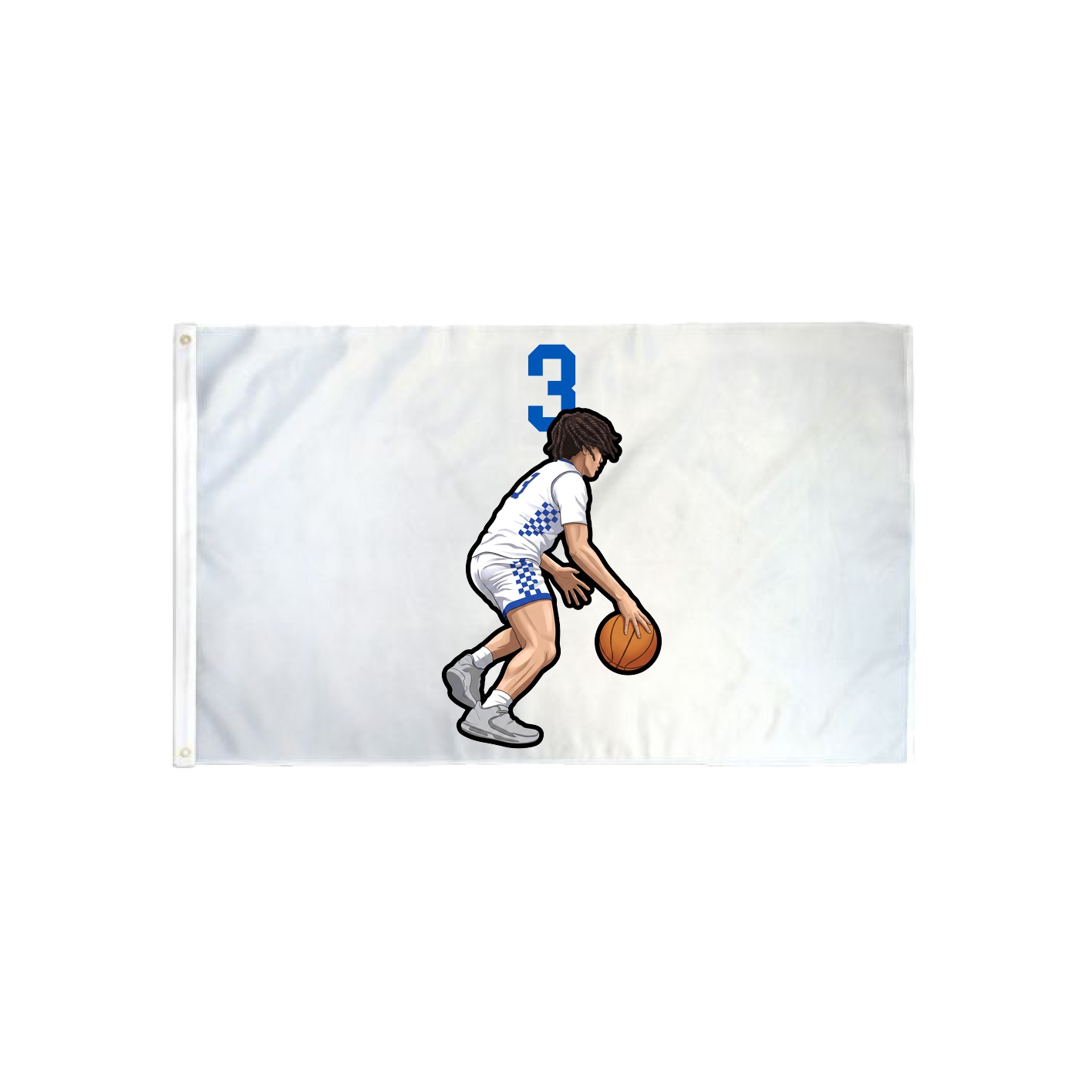 3x5 Flag — Number Top in Classic