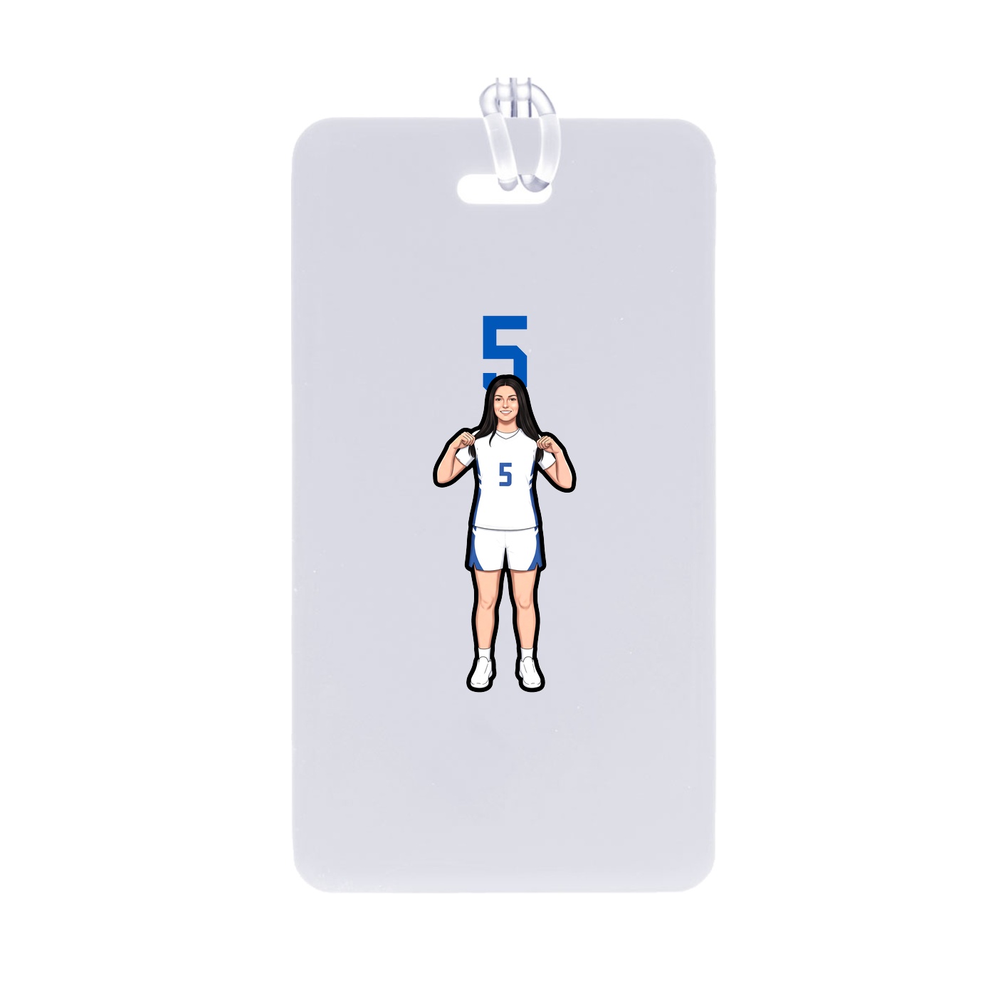 Bag Tag — Number Top in Classic