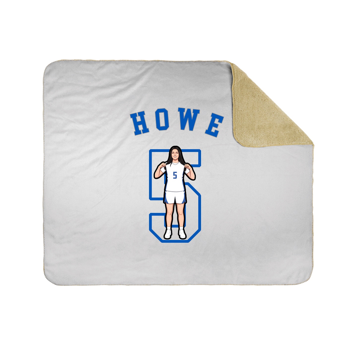 Throw Blanket — Shirsey Arch in White