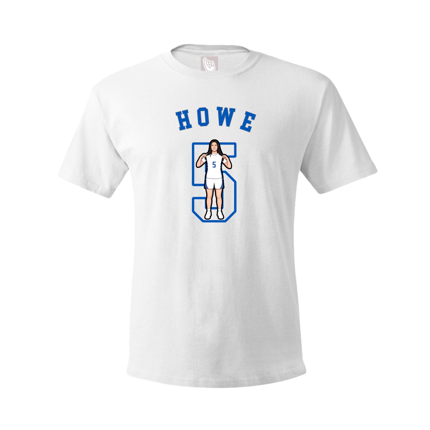 Youth Tee — Shirsey Arch in White