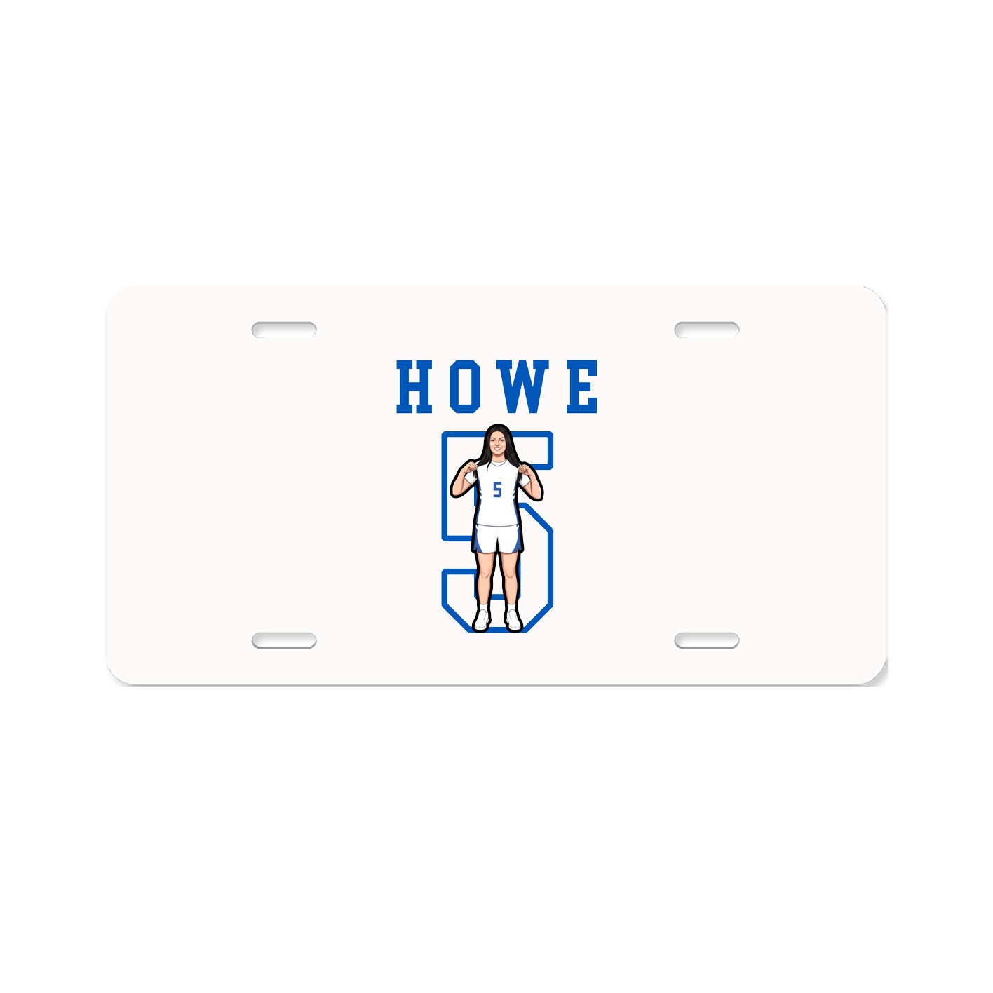 License Plate — Shirsey in Classic