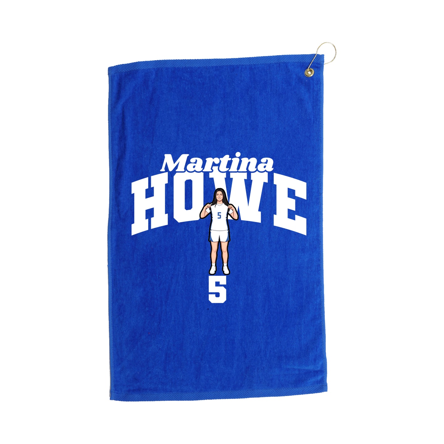 Golf Towel — Signature Arch in Royal