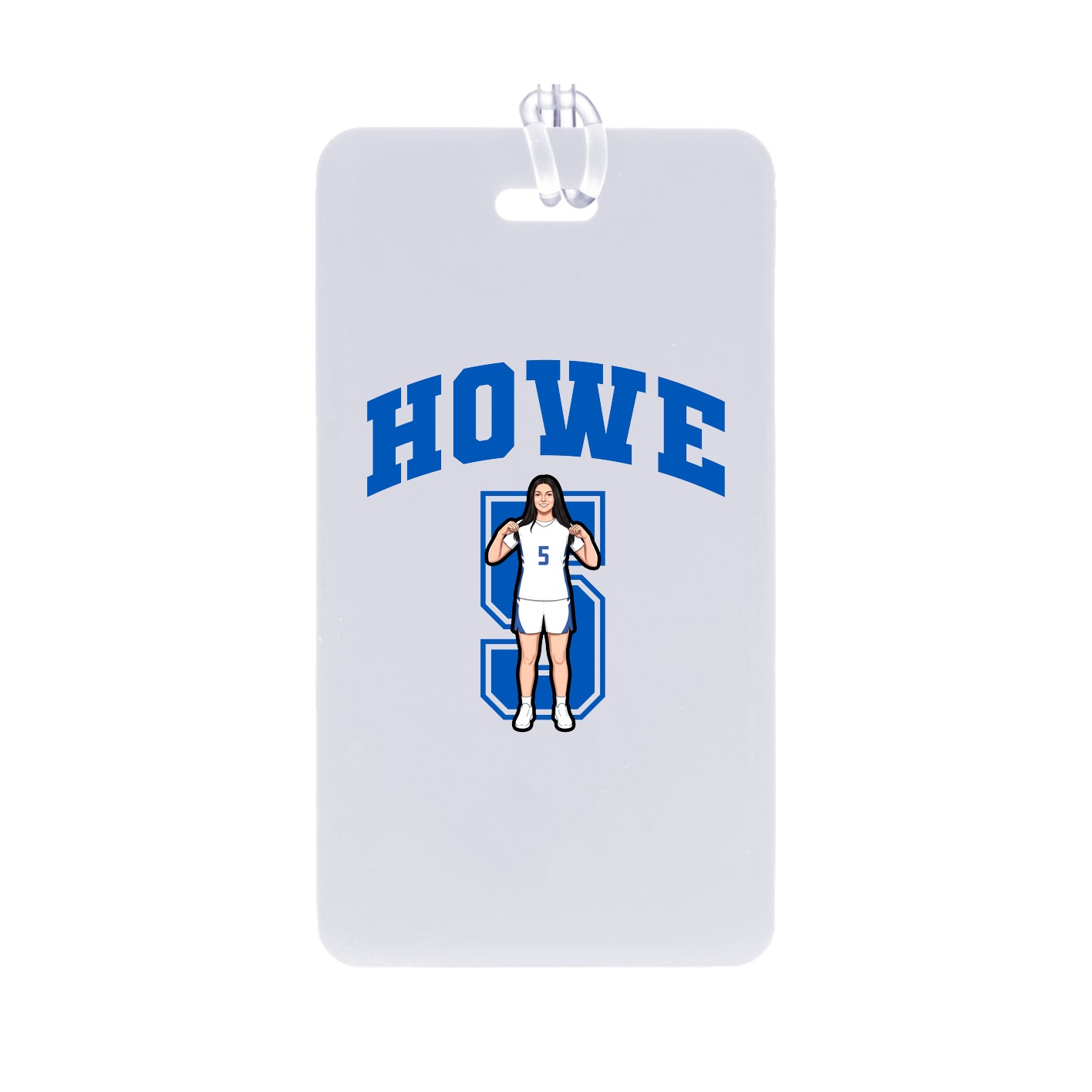 Bag Tag — Number in Classic