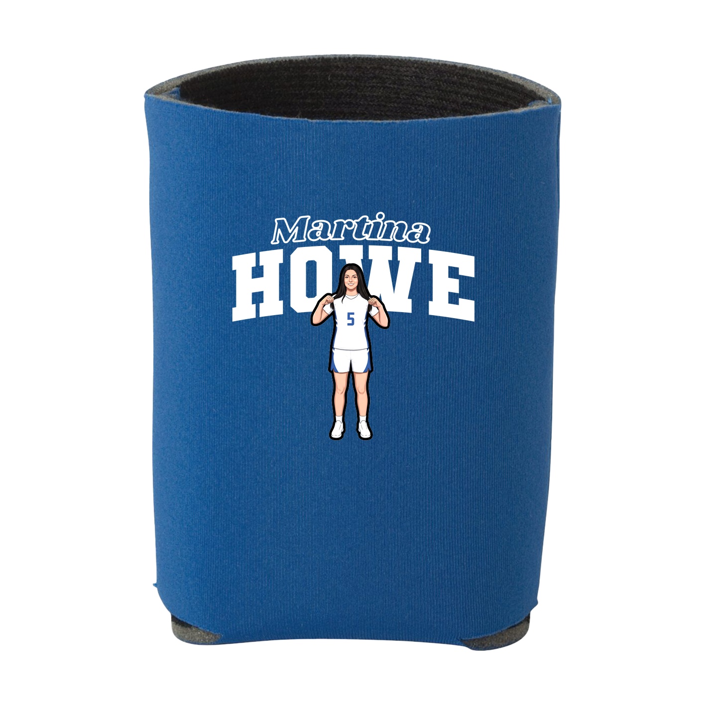 Can Holder — Name Arch in Royal