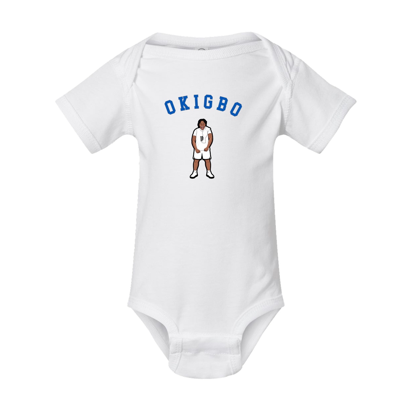 Baby Onesie — Shirsey Arch in White