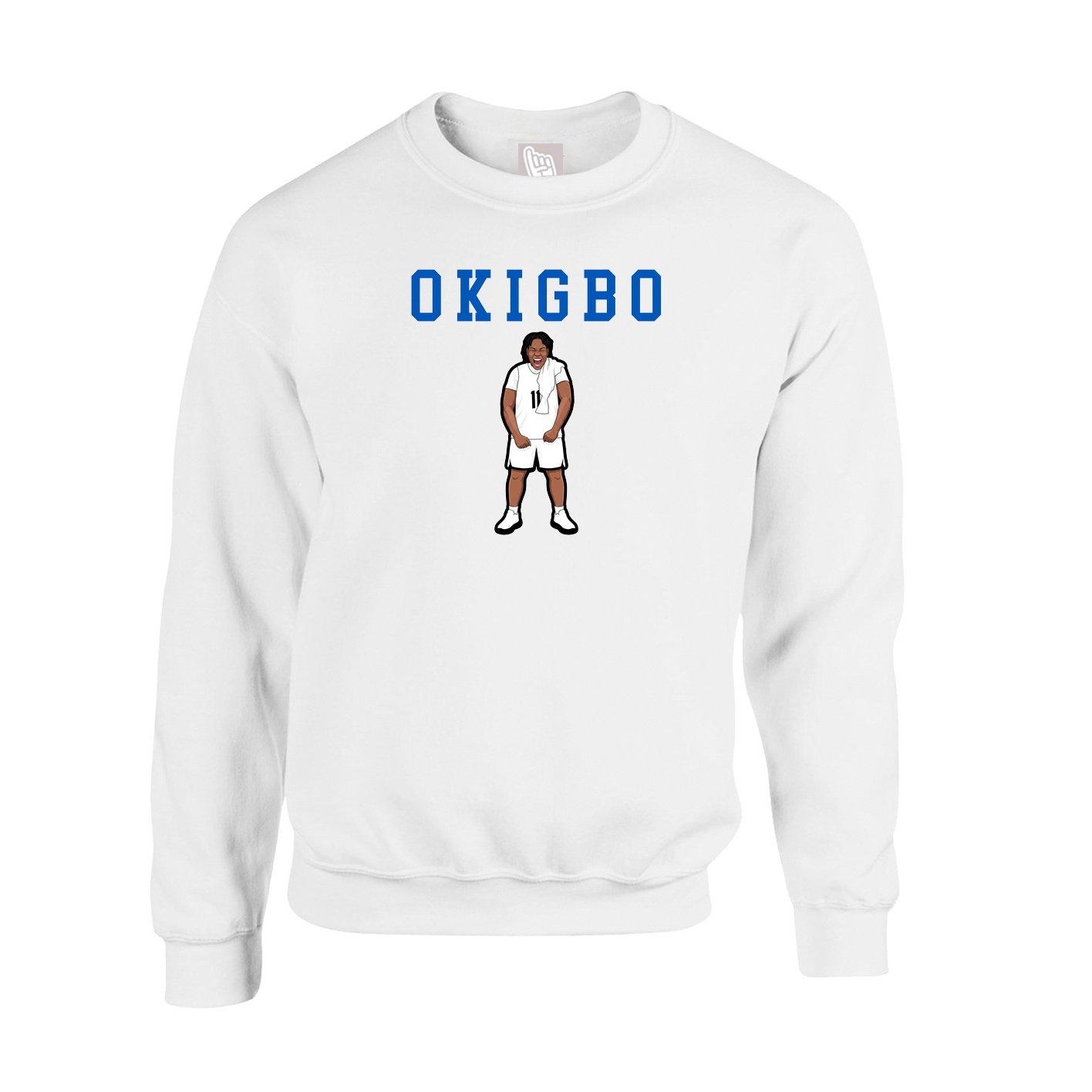 Fleece Crew — Shirsey in White