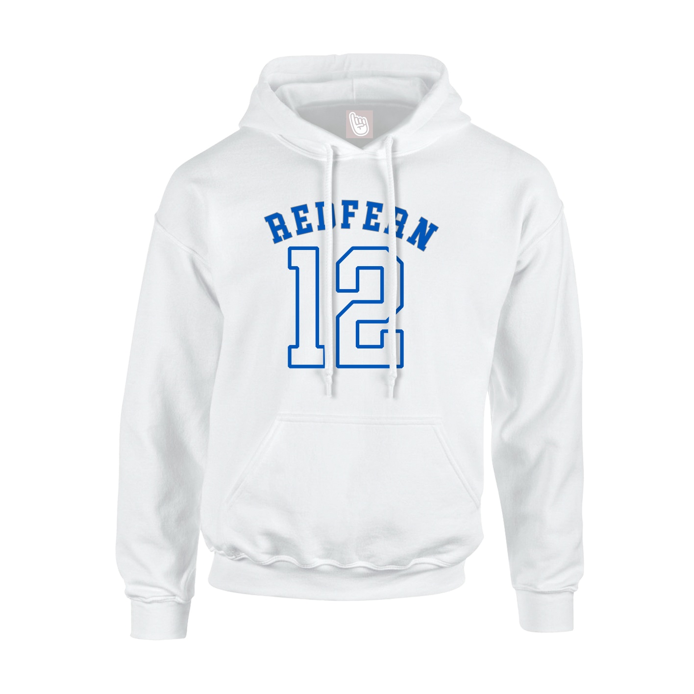Hoodie — Shirsey Arch in White