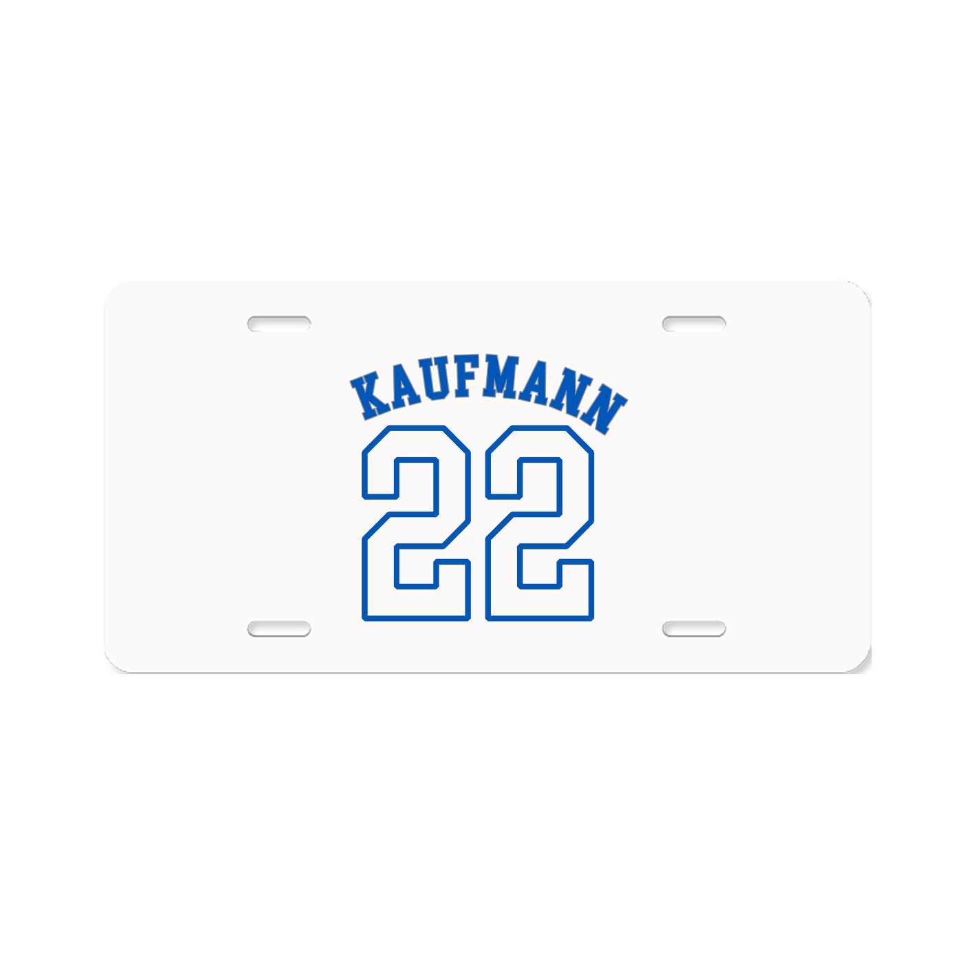 License Plate — Shirsey Arch in Classic