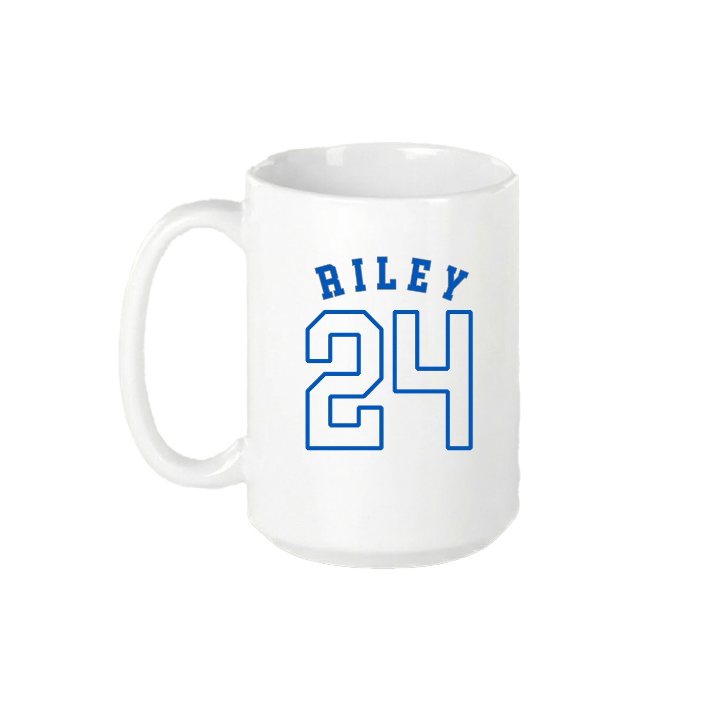 15oz Coffee Mug — Shirsey Arch in White