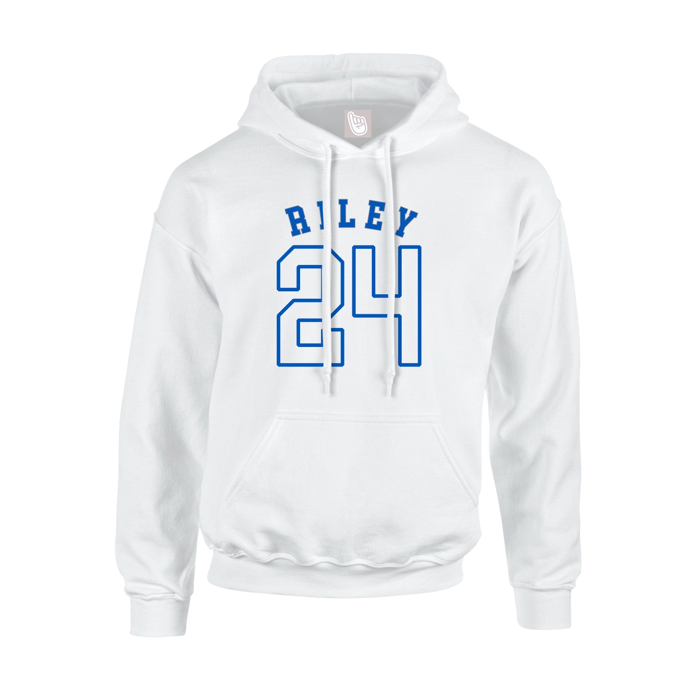 Hoodie — Shirsey Arch in White
