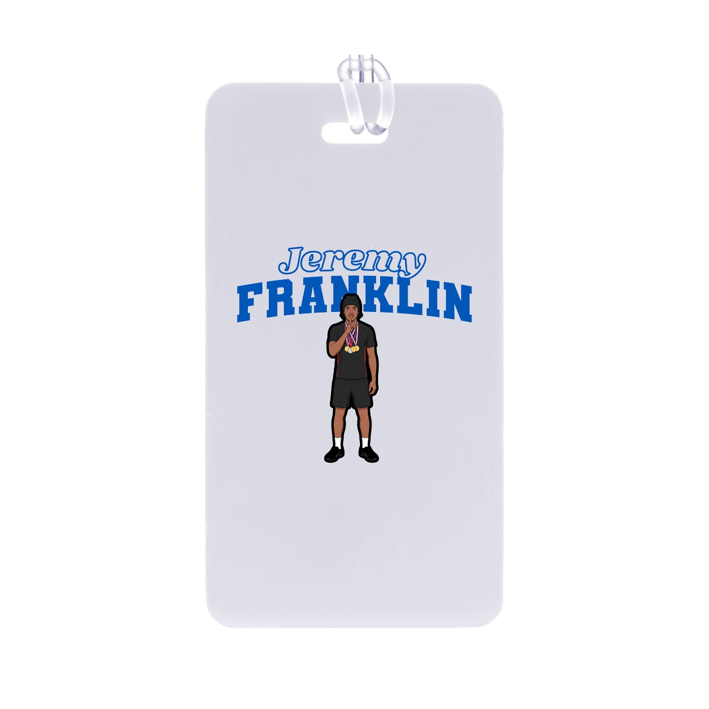 Bag Tag — Name Arch in Classic