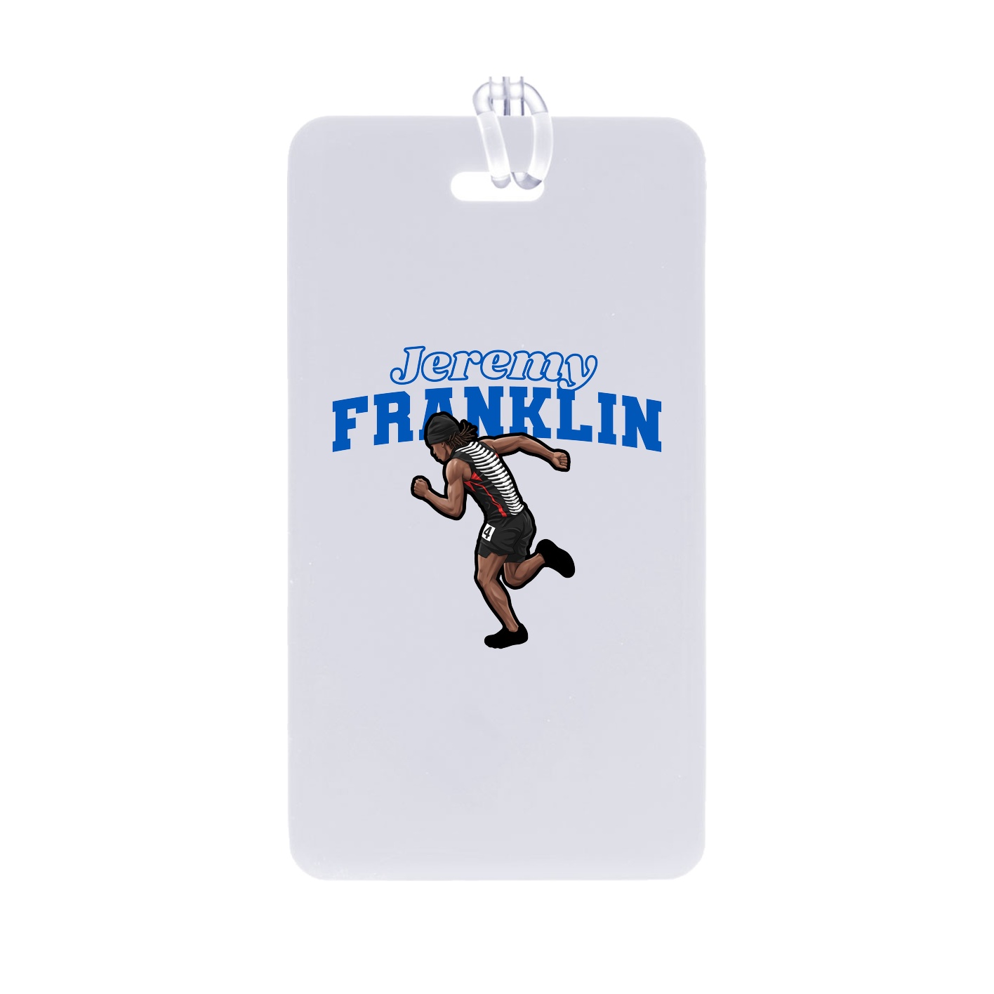 Bag Tag — Name Arch in Classic