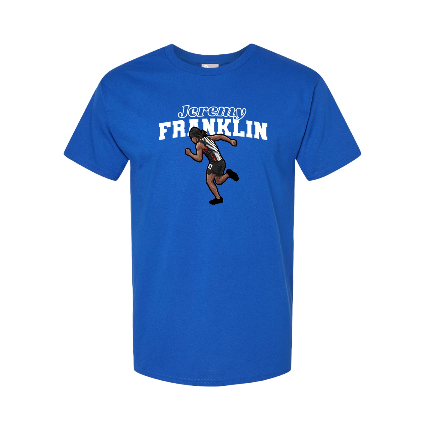 Tee — Name Arch in Royal