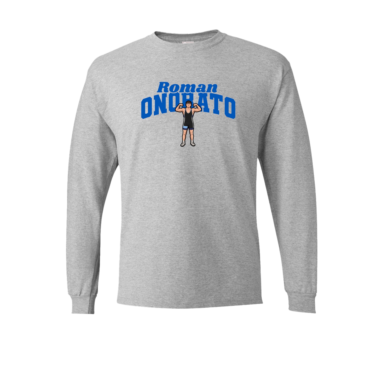 Long Sleeve Tee — Signature Arch in Grey