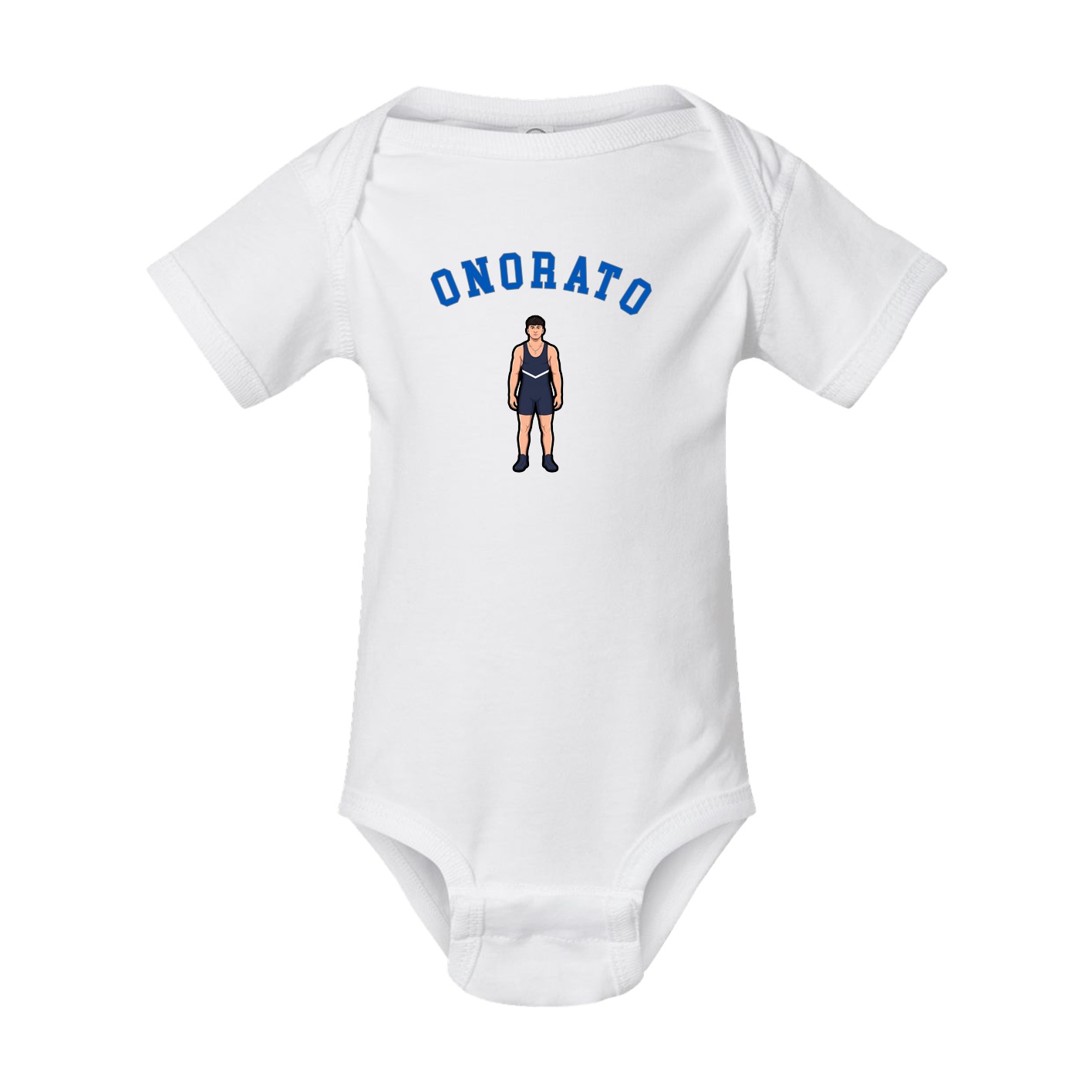 Baby Onesie — Shirsey Arch in White