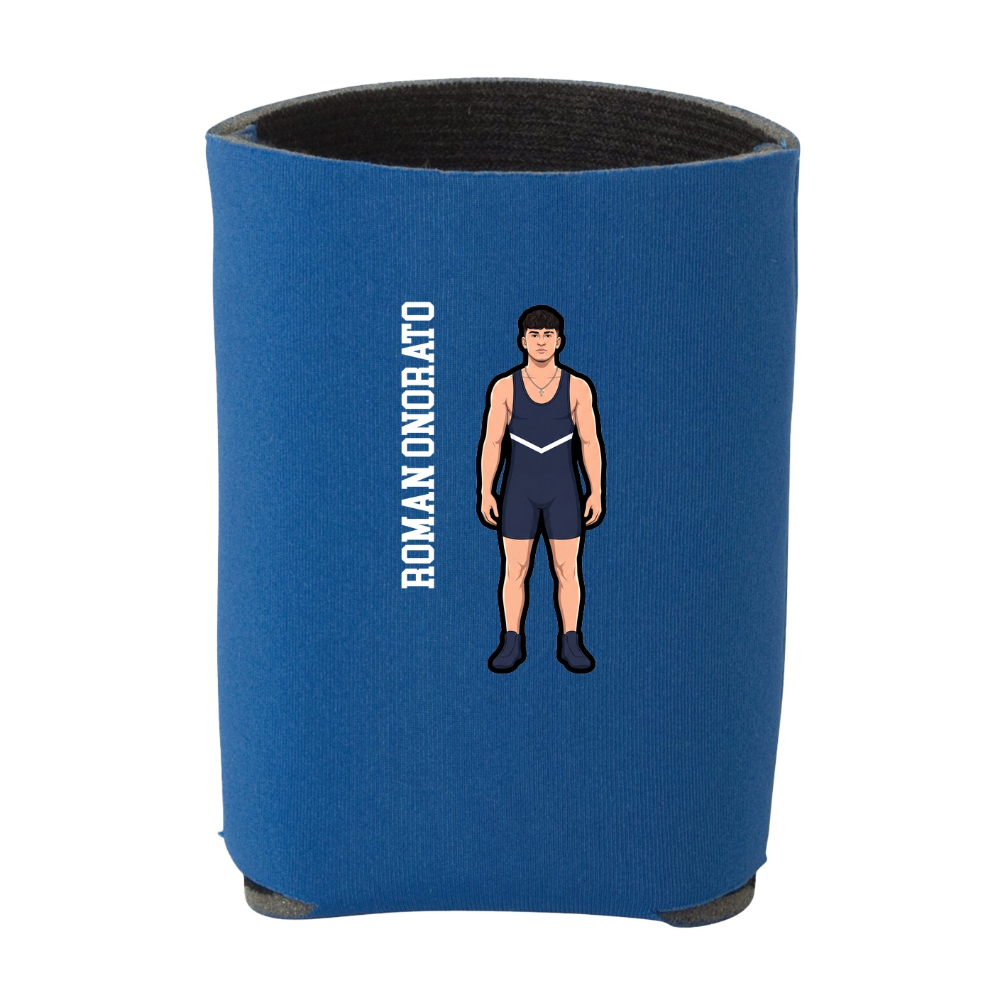 Can Holder — Name Vertical in Royal