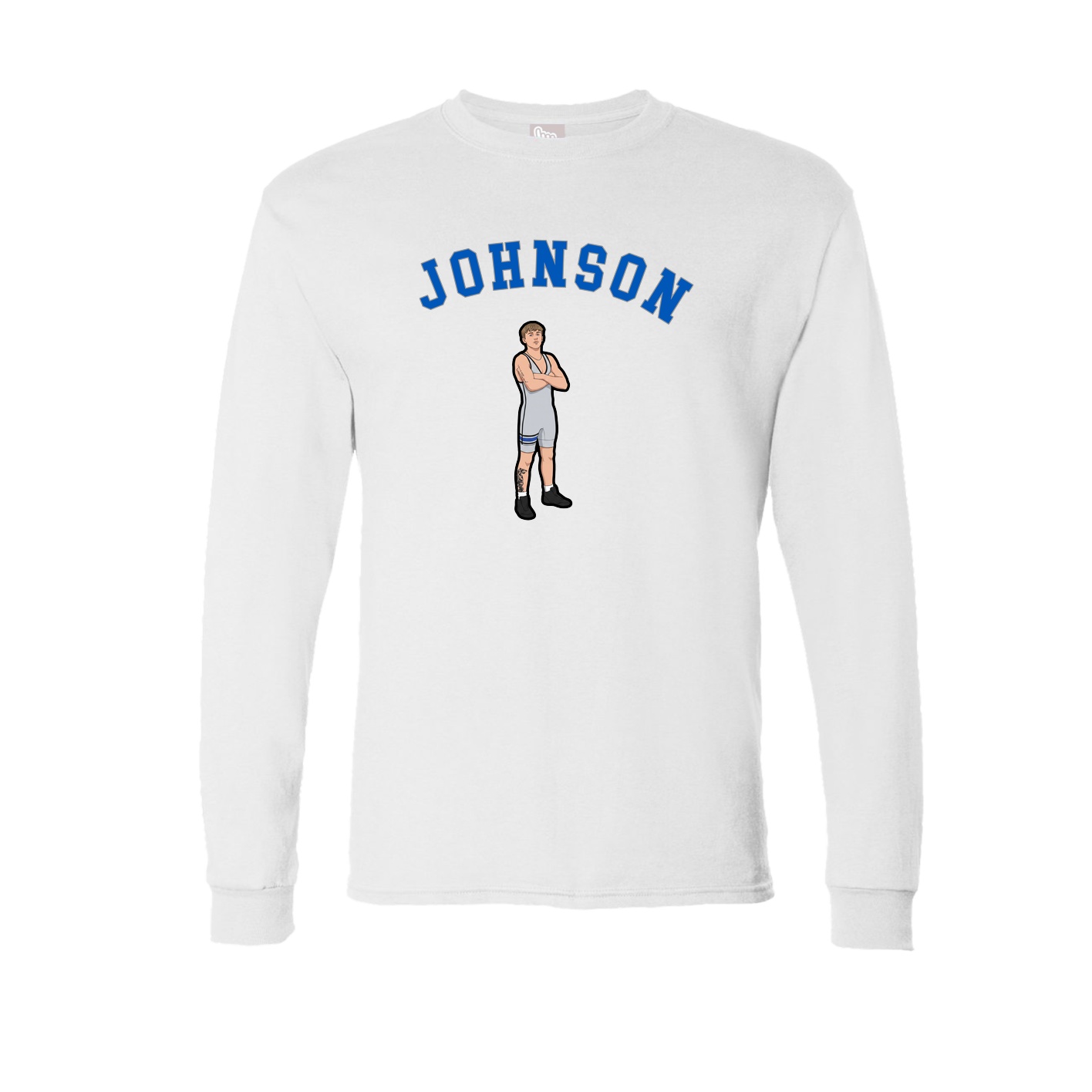 Long Sleeve Tee — Shirsey Arch in White