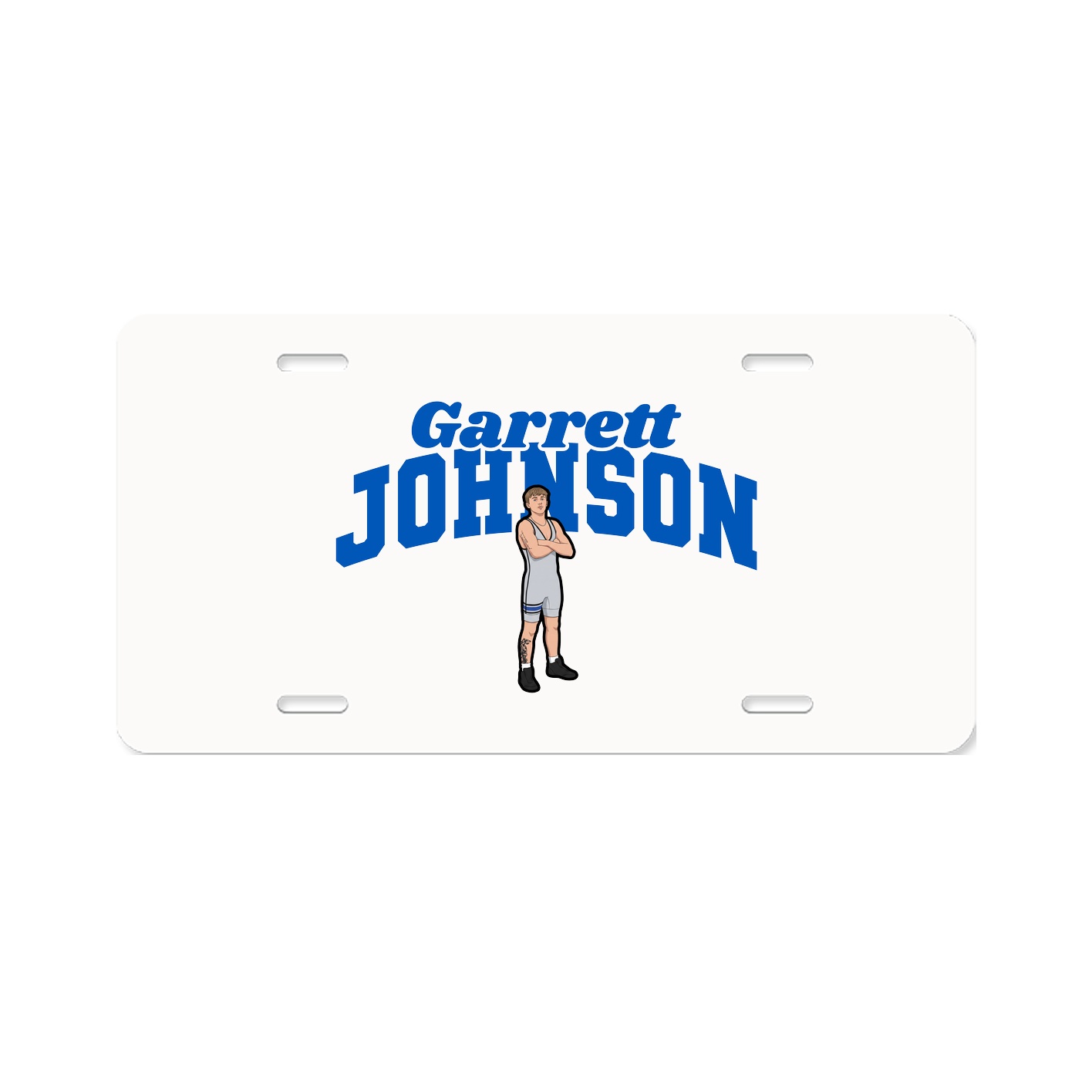 License Plate — Signature Arch in Classic