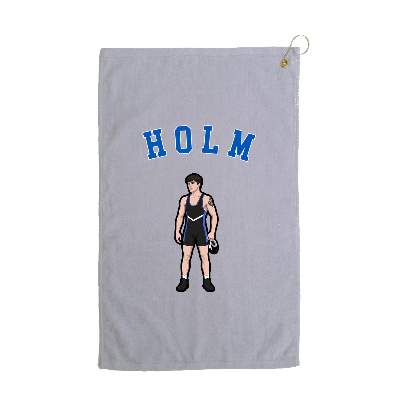 Golf Towel — Shirsey Arch in Grey