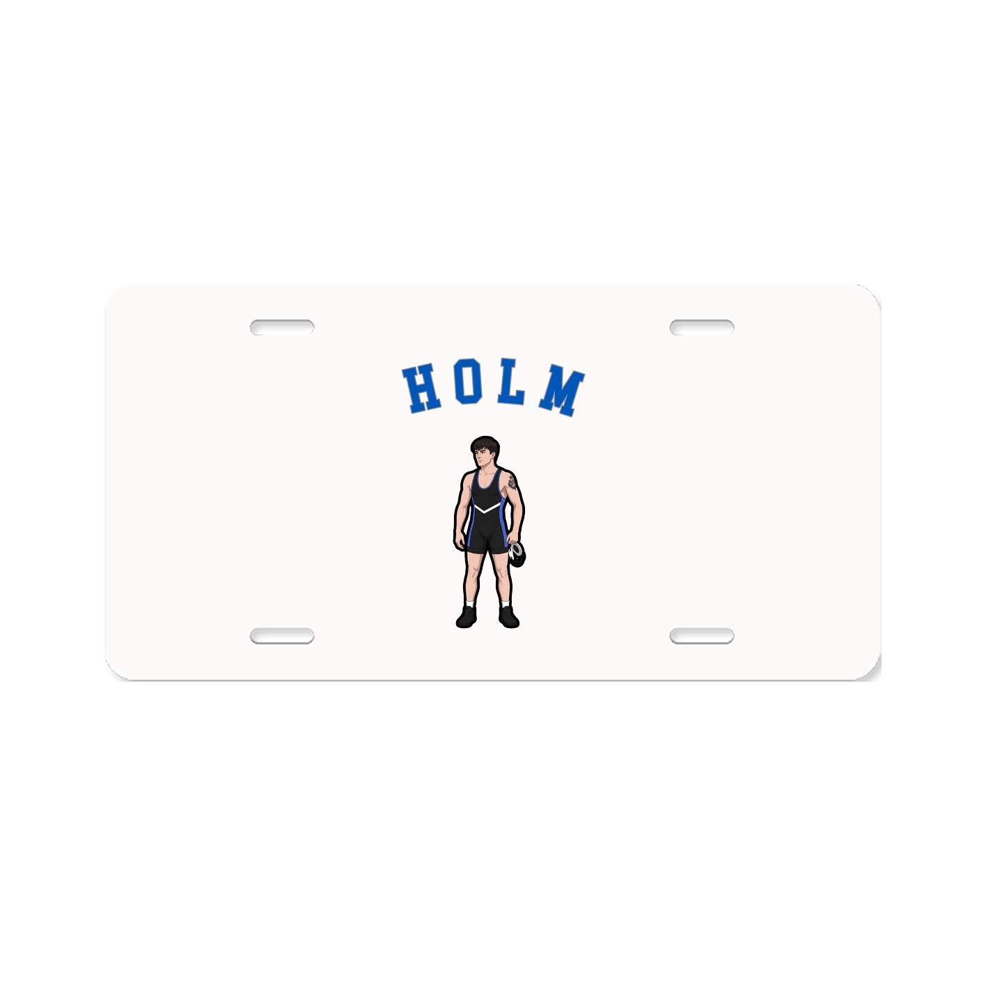 License Plate — Shirsey Arch in Classic