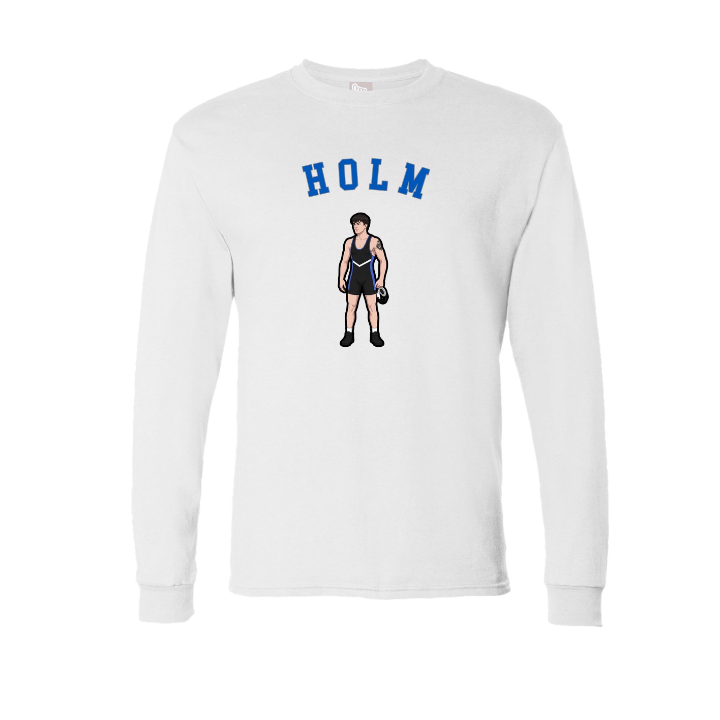 Long Sleeve Tee — Shirsey Arch in White