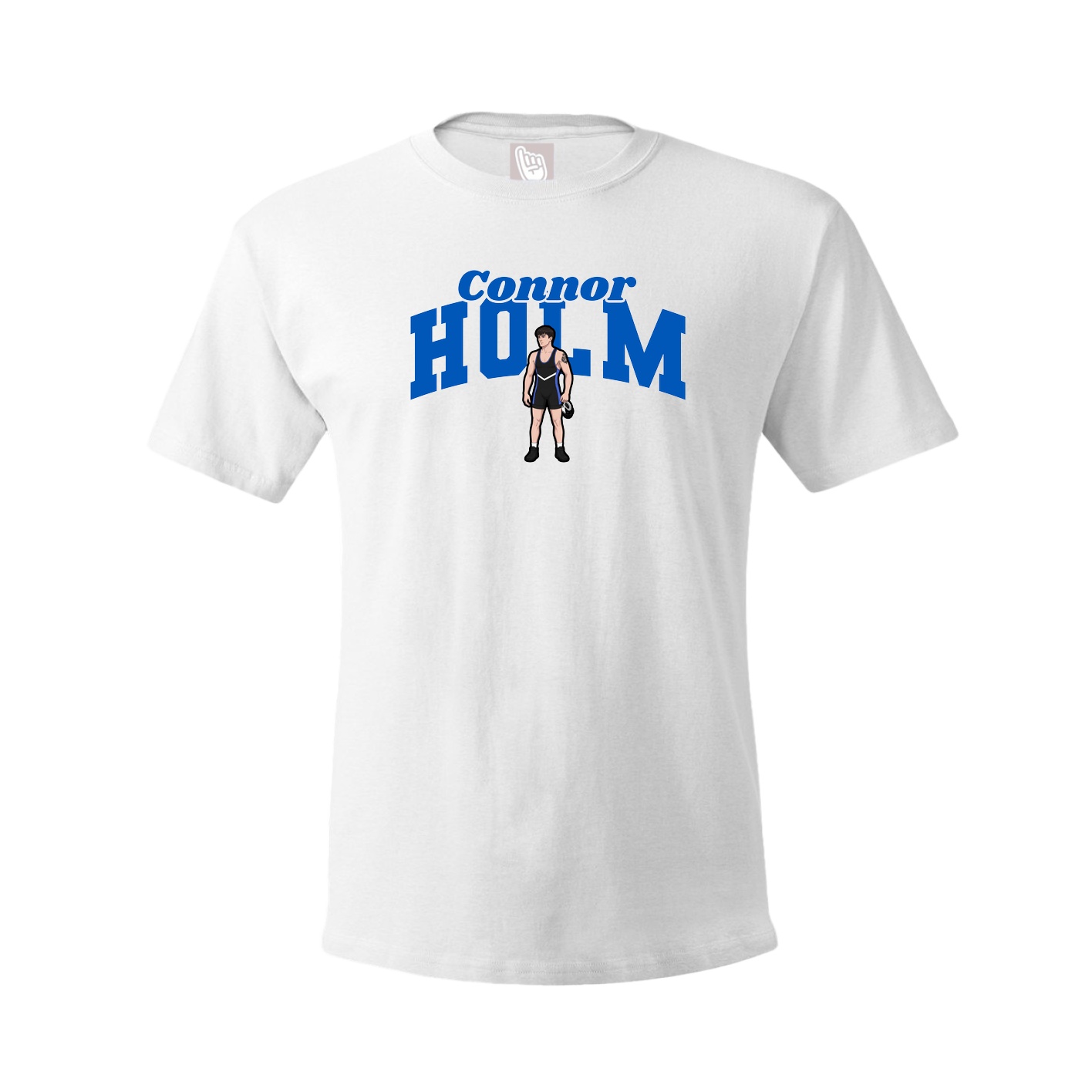 Youth Tee — Signature Arch in White