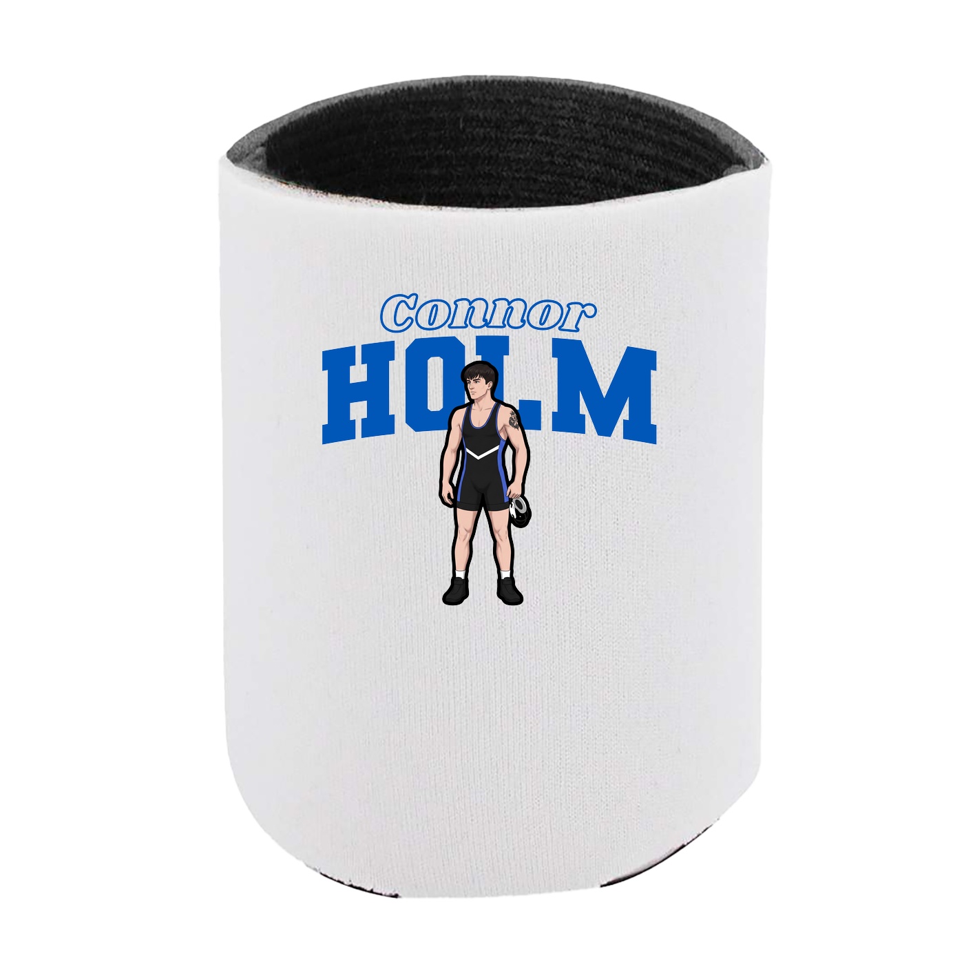 Can Holder — Name Arch in White