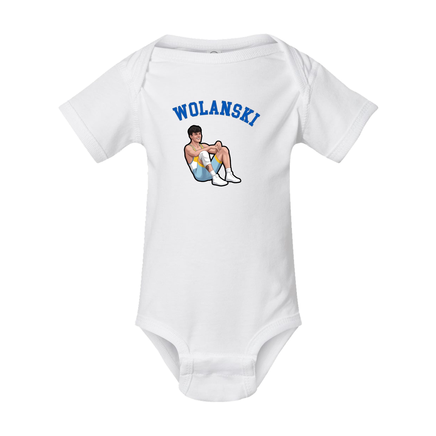Baby Onesie — Shirsey Arch in White