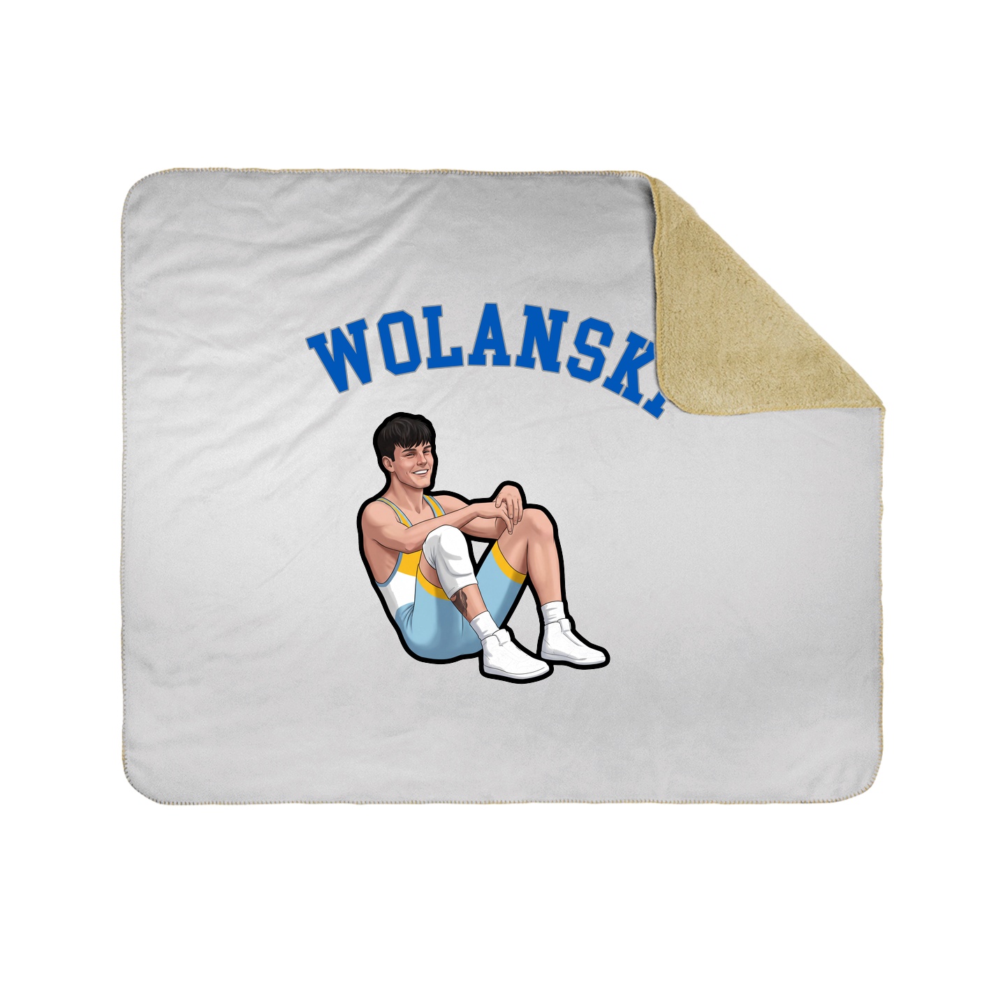 Throw Blanket — Shirsey Arch in White