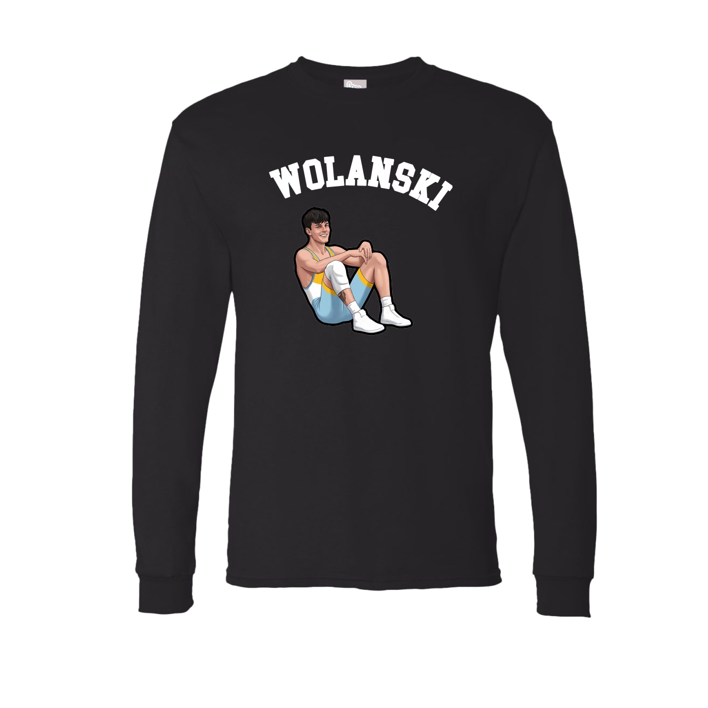 Long Sleeve Tee — Shirsey Arch in Black
